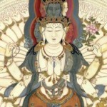 Santi 1000 Arms Thangka Print